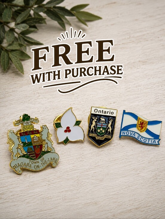 Canada Other - 🇨🇦 Canadian Enamel Pin Set – FREE Add-On